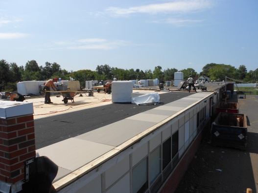 Charles L. Spragg Elementary School Roof Progress